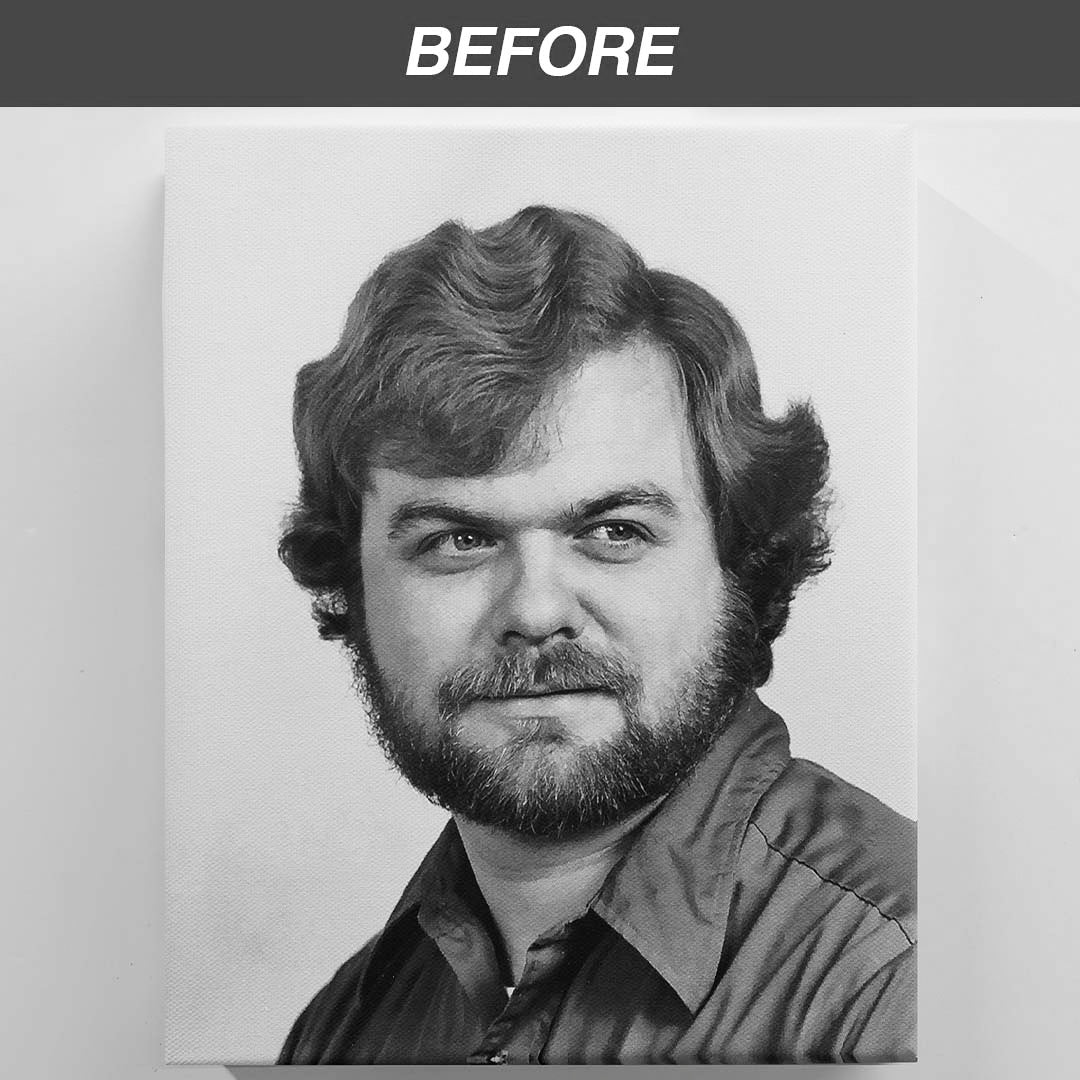 Before Gel Treatment - Atlanta Canvas and Print