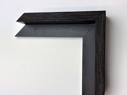 Barnwood Black - Atlanta Canvas and Print
