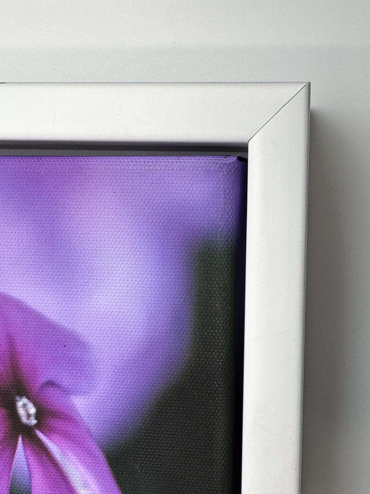 White Wood Floater Frames - Atlanta Canvas and Print