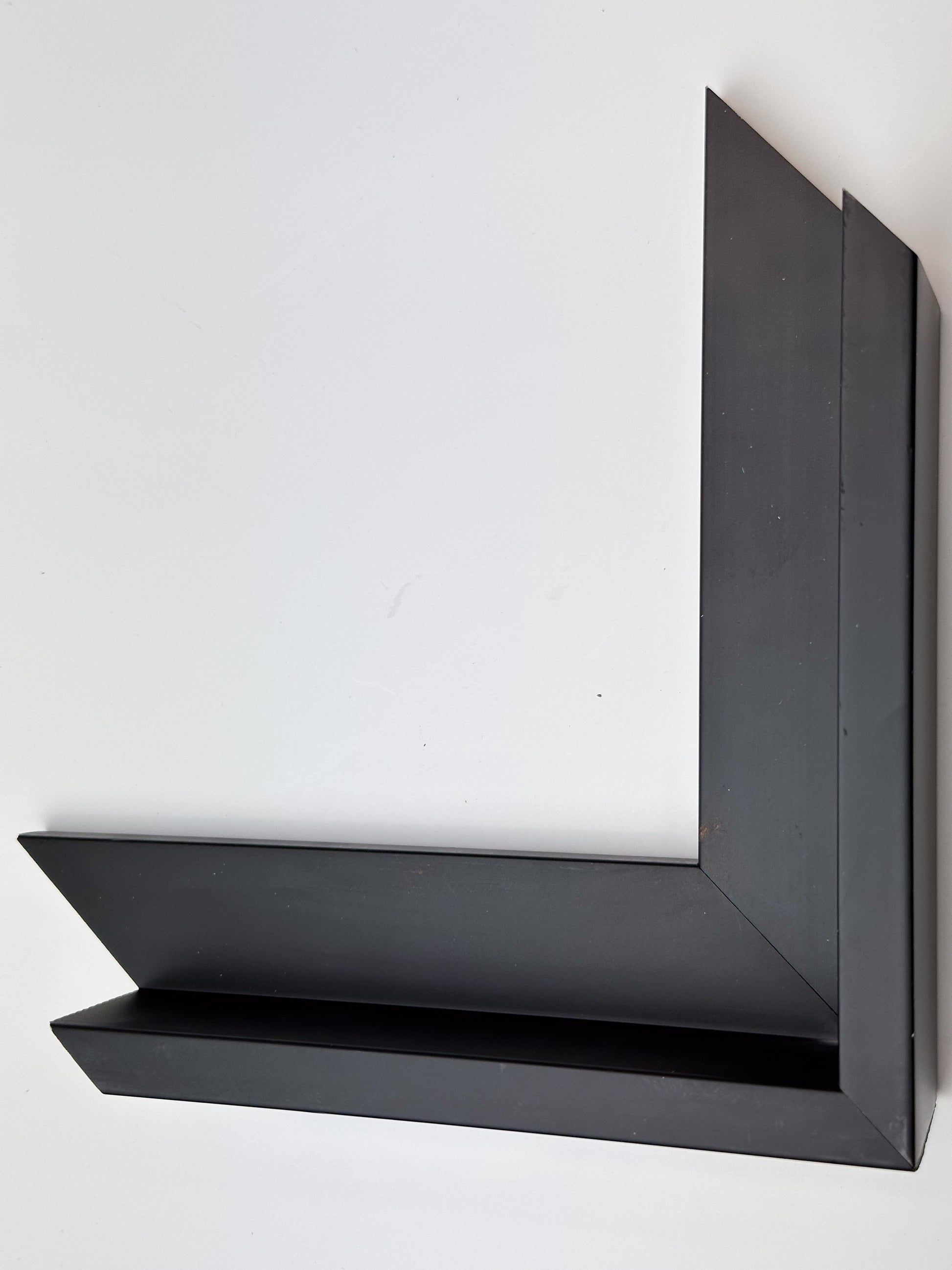 Black Wood Floater Frames - Atlanta Canvas and Print