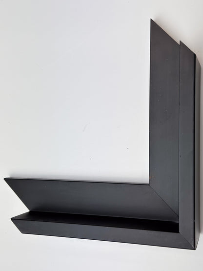 Black Wood Floater Frames - Atlanta Canvas and Print